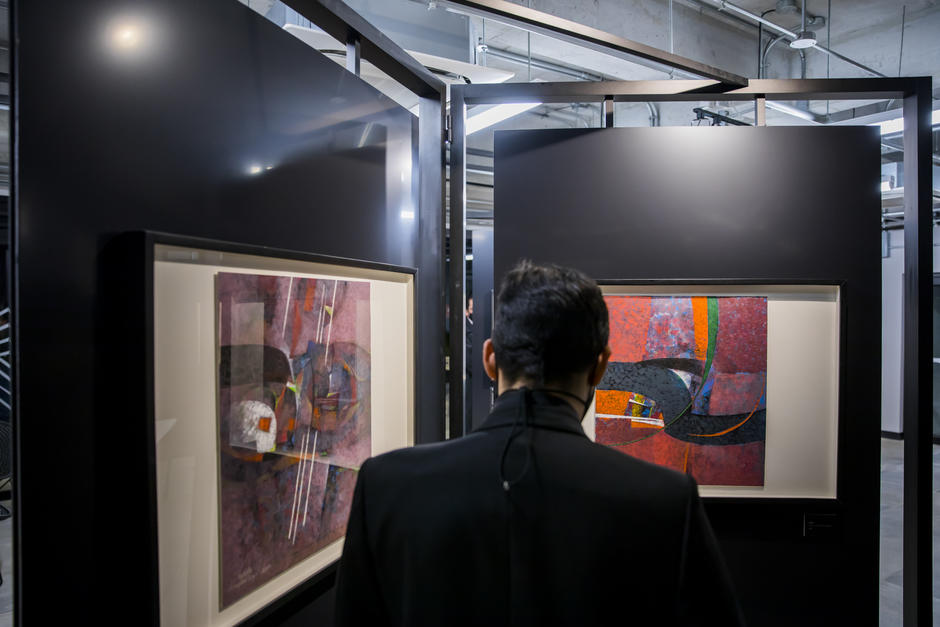 UVG exhibe 50 obras del reconocido pintor, escultor y muralista guatemalteco Roberto González Goyri. (Fotografía cortesía: UVG)