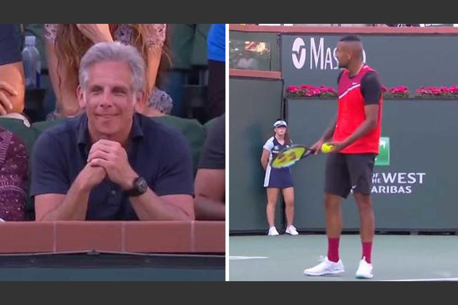 Nicky Kyrgios exigió al máximo a Rafael Nadal en el torneo de Indian Wells. (Foto: AFP)