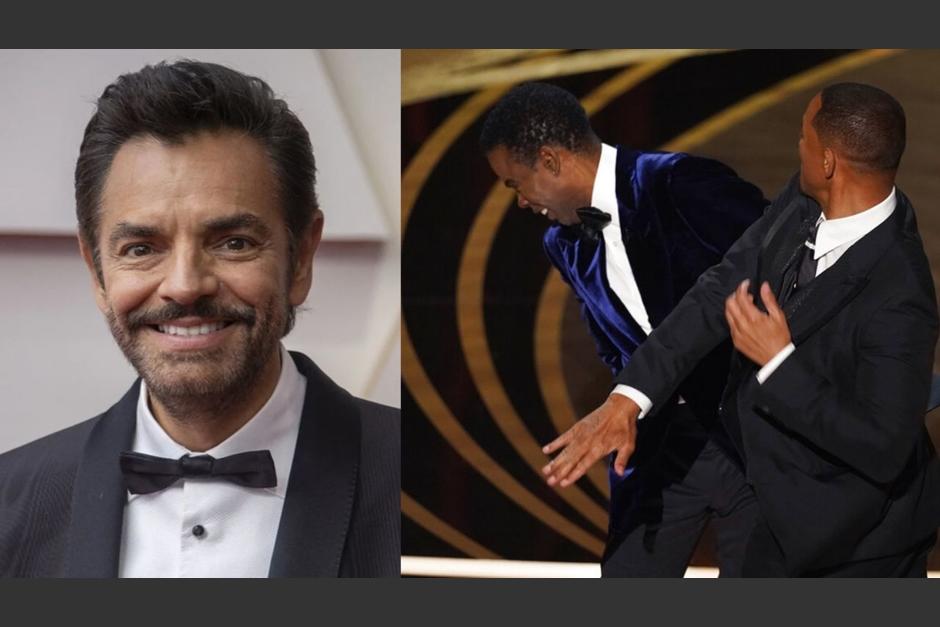 Eugenio Derbez estuvo presente en los premios Oscar 2022. (Foto: Redes sociales)