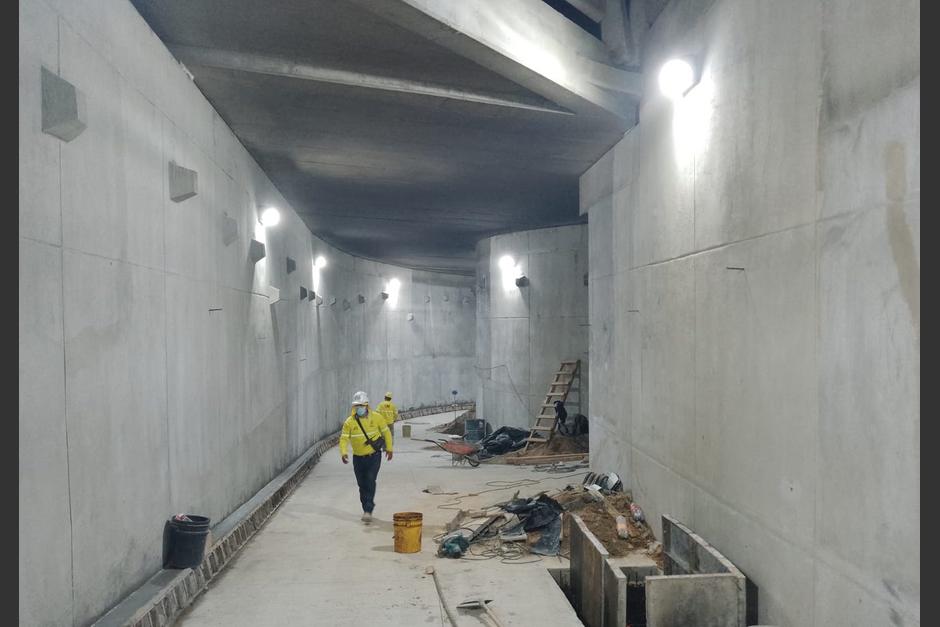 La obra se empezó a construir a finales de 2021 y pronto podría estar habilitada. (Foto: Covial)