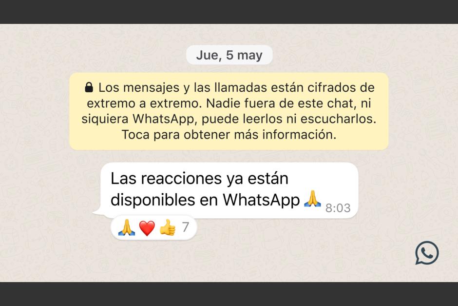 A partir del 5 de mayo WhatsApp anunció su nueva función. (Foto: WhatsApp)