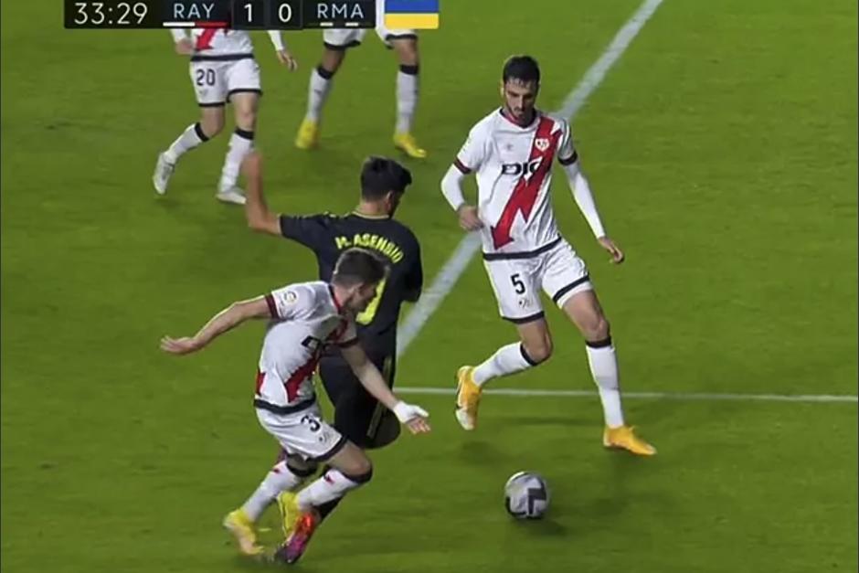 Penal al Real Madrid genera polémica. (Foto: Captura de pantalla)