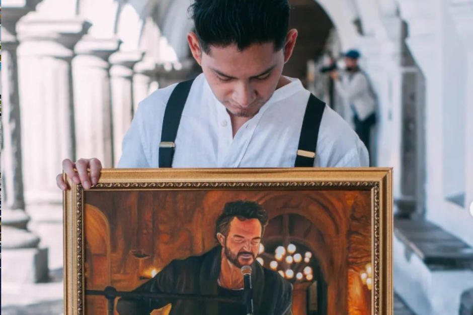 Sonny Aguilar realizó un impactante retrato del guatemalteco. (Foto: Oficial)