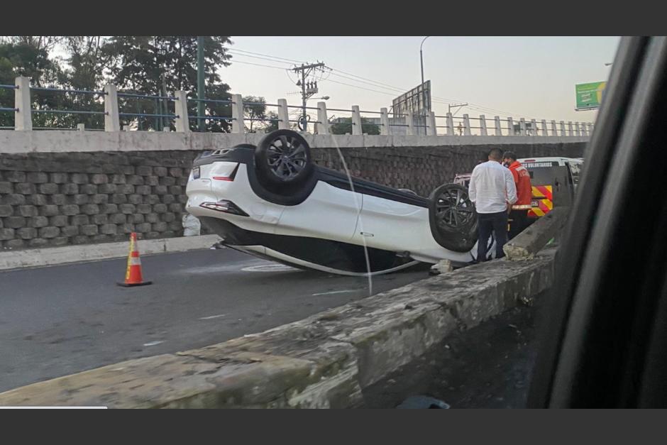 El piloto del carro será trasladado ante un juez. (Foto: Emixtra) 