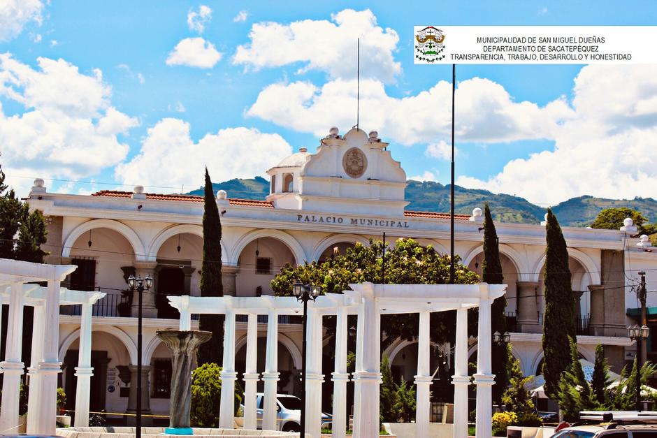 Exfuncionarios de la Municipalidad de San Miguel Dueñas, Sacatepéquez, enfrentarán juicio. (Foto: Municipalidad San Miguel Dueñas)