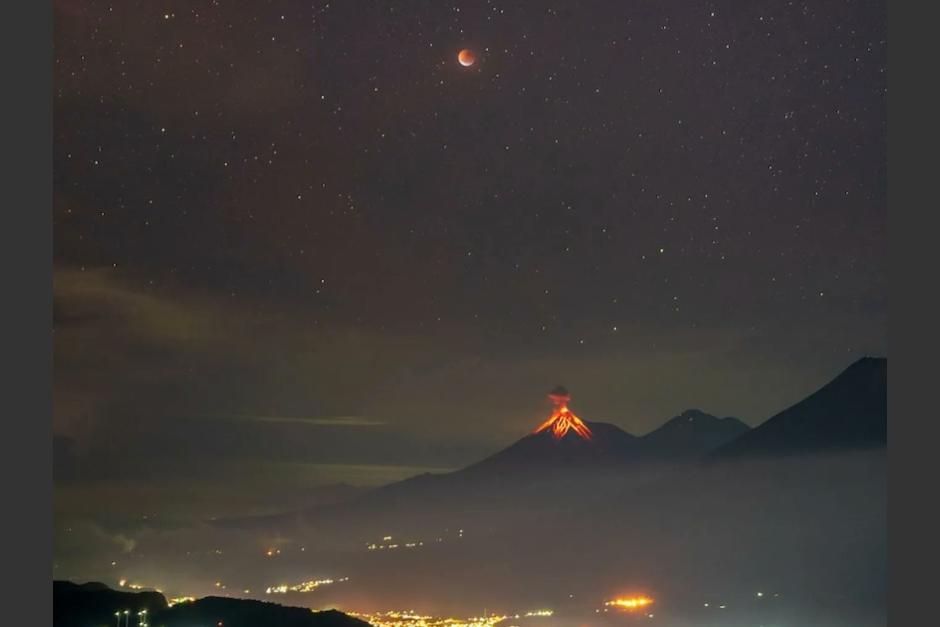 La fotografía del guatemalteco David Rojas fue destacada por el sitio "EarthSky". (Foto: David Rojas)