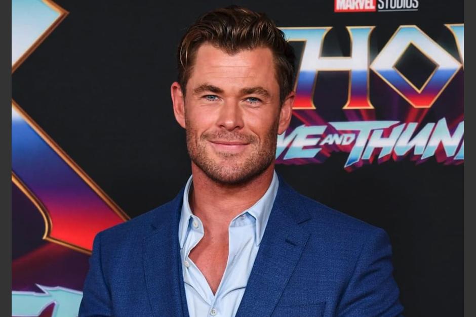 Chris Hemsworth descubrió que tiene un elevado riesgo de padecer alzhéimer. (Foto: redes sociales)