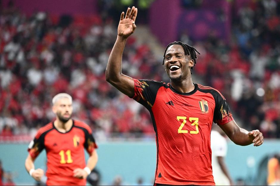 Michy Batshuayi marcó el gol con el que Bélgica logró la victoria sobre los representantes de Concacaf. (Foto: AFP)