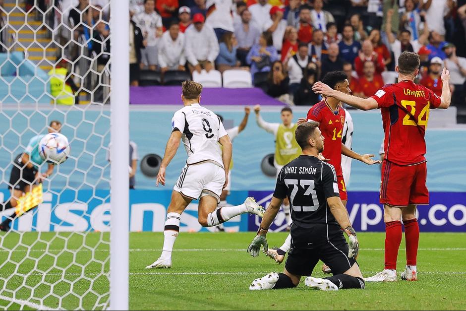 Alemania sacó un resultado importante ante la selección de España. (Foto: AFP)