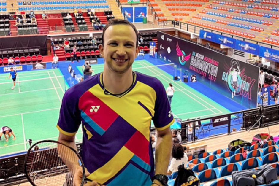 El badmintonista guatemalteco, Kevin Cordón, ganó el primer lugar en México. (Foto: Kevin Cordón oficial)