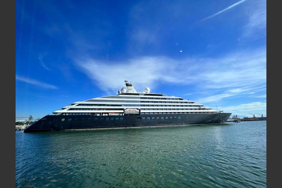 El megayate se encuentra en Guatemala. (Foto: cortesía)