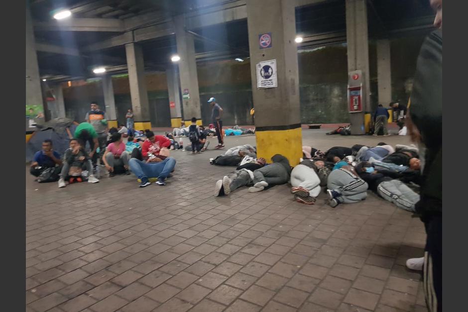 Cerca de 400 personas durmieron en Centra Sur. (Foto: IMG) 