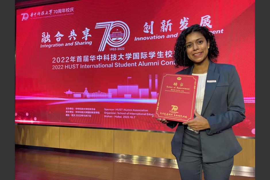 La guatemalteca vive en China desde el 2011. (Foto: Guatemalteca en China) 