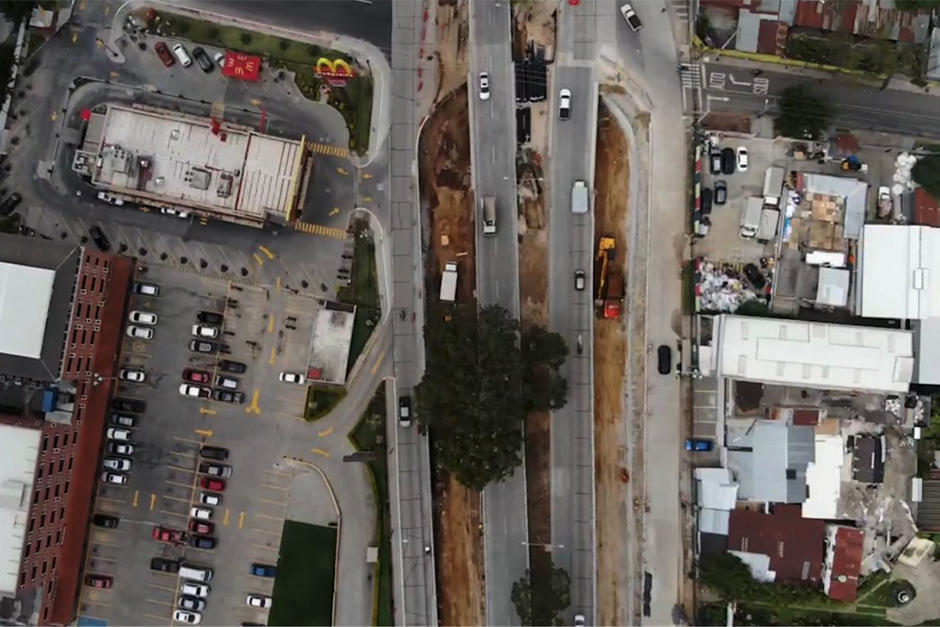 Cambios viales fueron anunciados para este lunes 5 de septiembre en la Avenida Petapa, zona 12. (Foto: Wilder Lopez/Soy502)