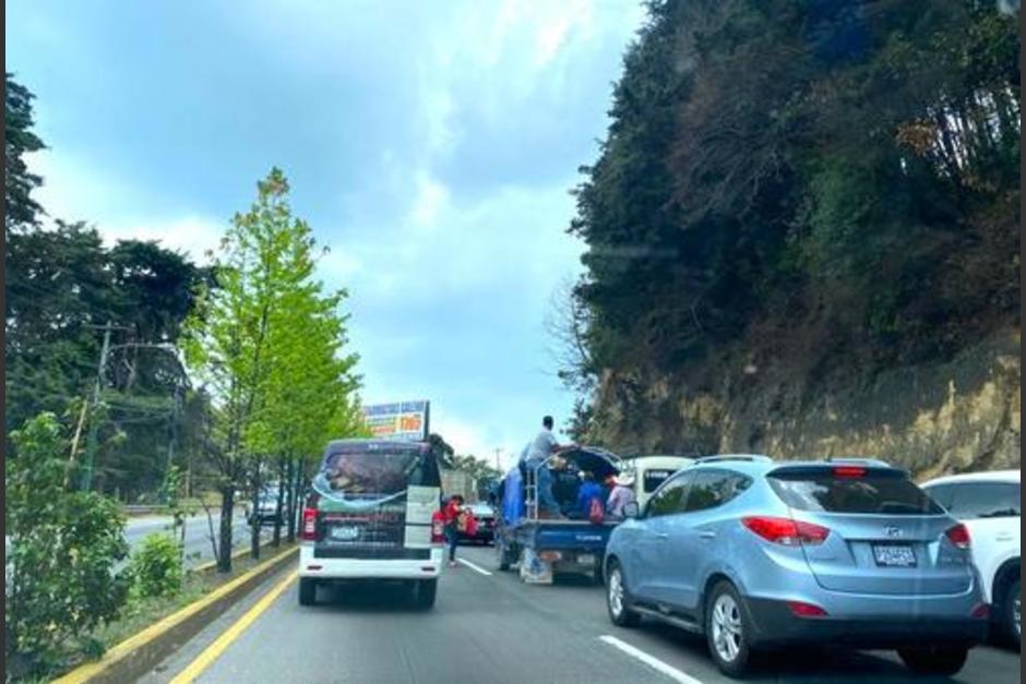 El derrumbe se registró la noche de este sábado 25 de septiembre. (Foto: archivo/Soy502)