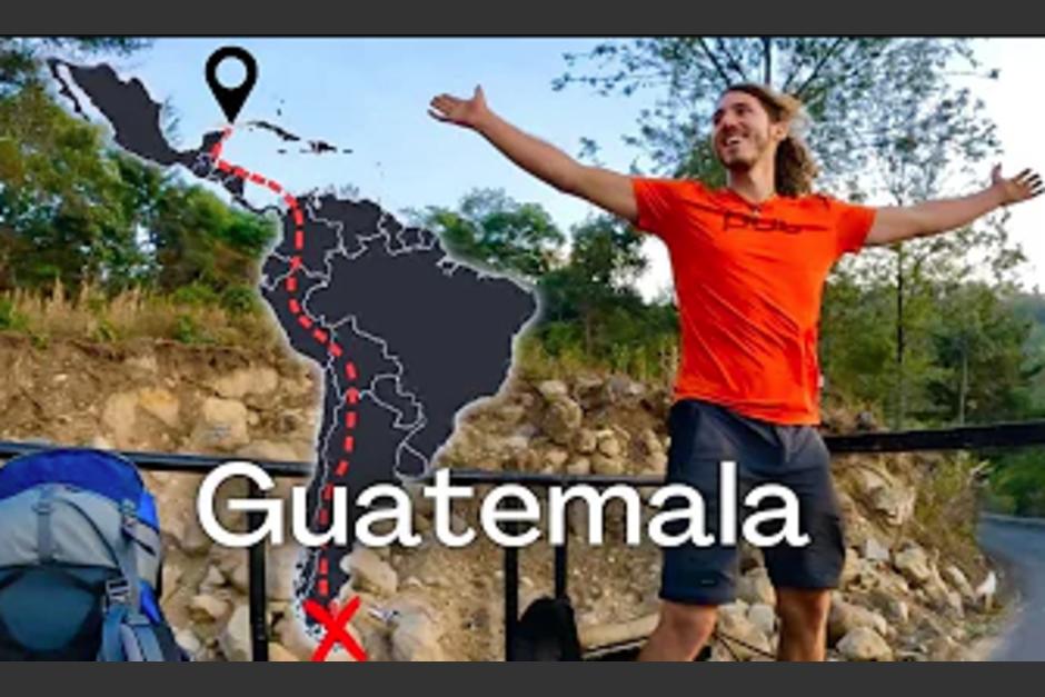 El creador de contenido mexicano llegó a Guatemala y quedó encantado con sus habitantes. (Foto: YouTube)