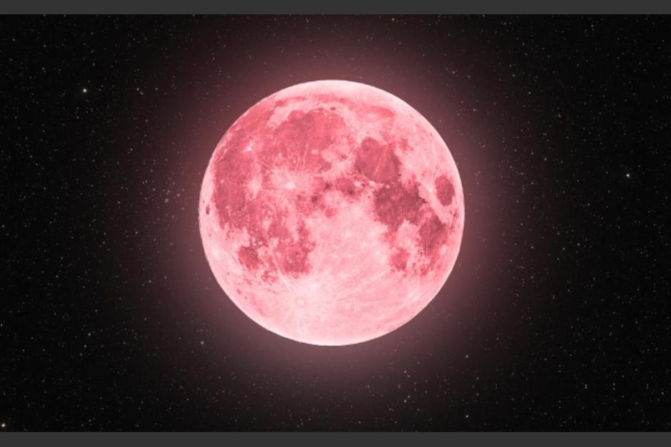La Luna Rosa será visible desde territorio guatemalteco. (Foto: ElTiempo)