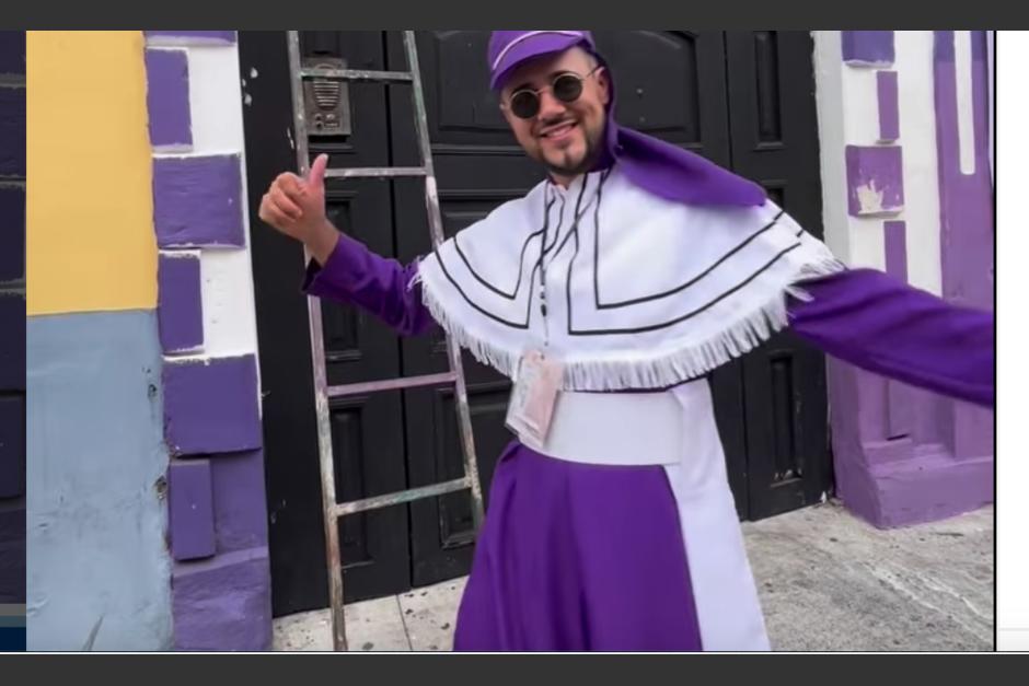 El famoso español compartió su experiencia tras cargar una procesión en Guatemala. (Foto: captura de pantalla) 