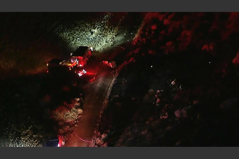 Chocaron dos helicópteros que combatían incendios en Estados Unidos. (Foto: AP)