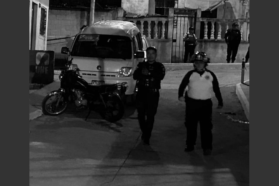 La pareja fue atacada a balazos la noche del recién pasado sábado. (Foto: Bomberos Voluntarios)