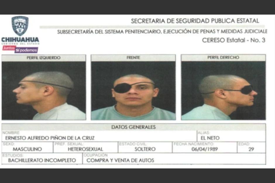 Las autoridades difundieron imágenes del peligroso criminal. (Foto: Infobae)