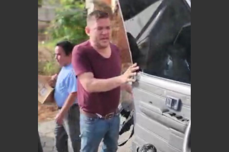 El Canche Heredia es buscado por la PNC. (Foto: captura de pantalla)