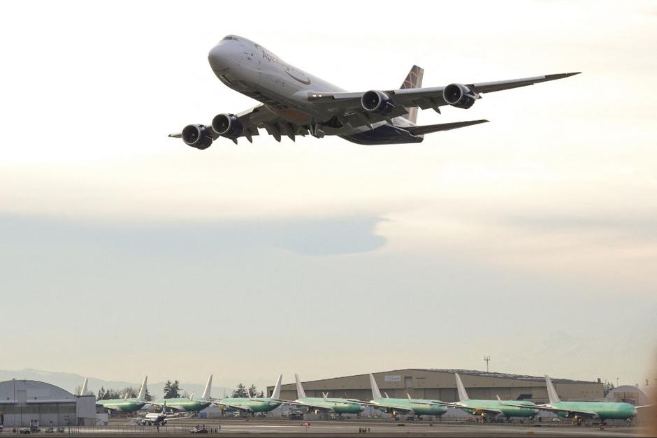 Boeing entregó el último ejemplar de su legendario 747, el avión que democratizó el transporte aéreo. (Foto: AFP)