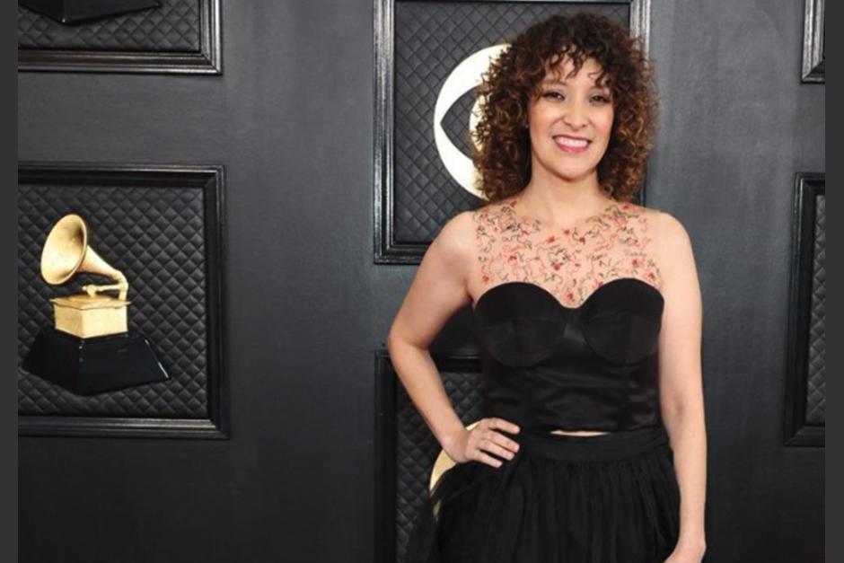 Gaby Moreno compartió una serie de imágenes en la gala de los Grammy. (Foto: AFP)