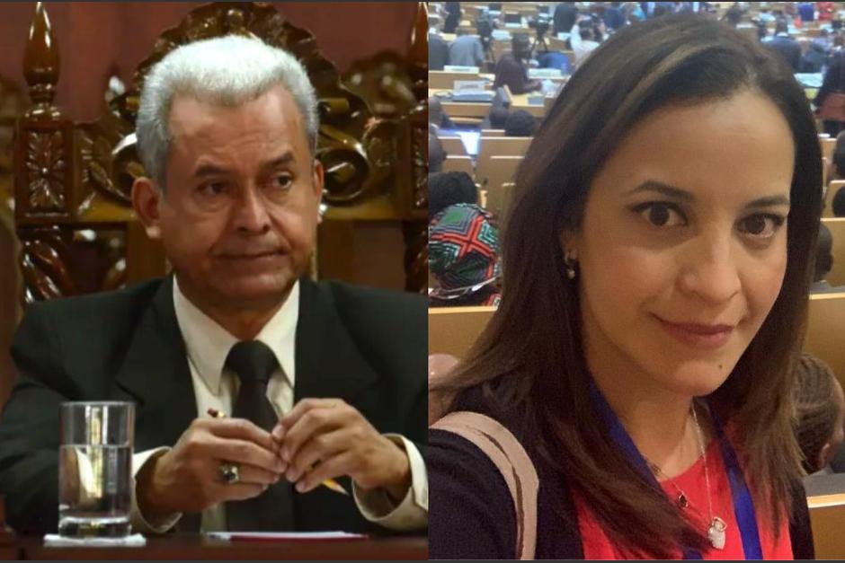 El magistrado Héctor Pérez Aguilera es papá de Olga María Pérez Tuna ahora embajadora de Guatemala en Italia. (Foto: Soy502)
