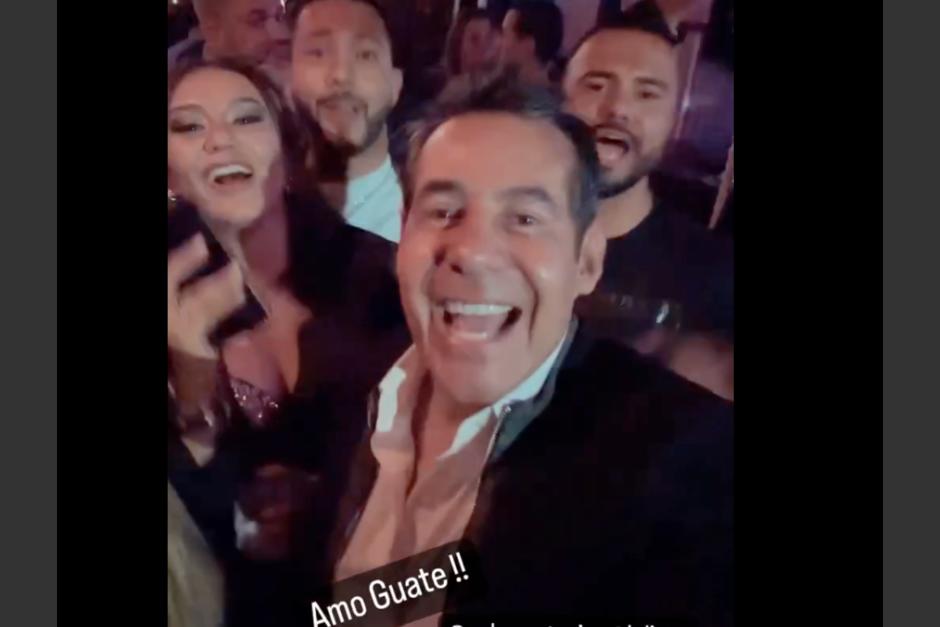  Yordi Rosado disfruta de su estadía en Guatemala, luego de brindar una conferencia. (Foto: Instagram)