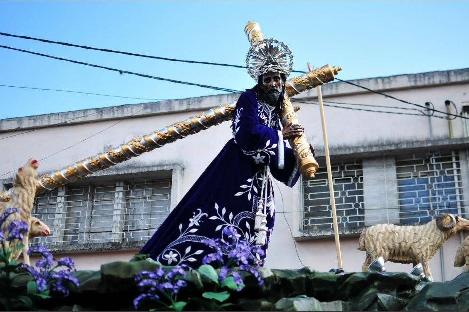 La primera procesión de la Cuaresma 2023 saldrá la próxima semana, luego del Miércoles de Ceniza. (Foto: Archivo/Soy502) 