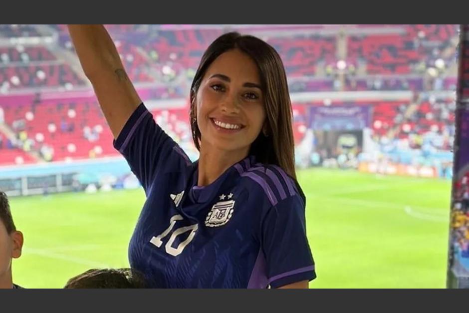 Antonela Roccuzzo reaccionó así al gol de Messi en el último minuto para la victoria del PSG ante el Lille por 4-3 en un vibrante partido. (Foto: Redes Sociales) 