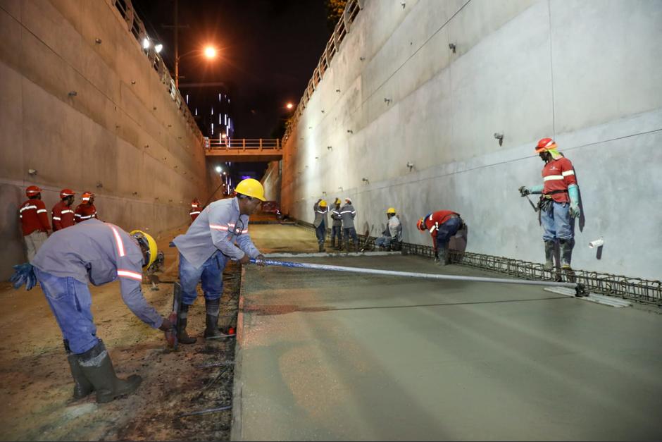 La obra se encuentra en su fase final y se espera que en cuatro semanas esté habilitada. (Foto: Muni Guate)