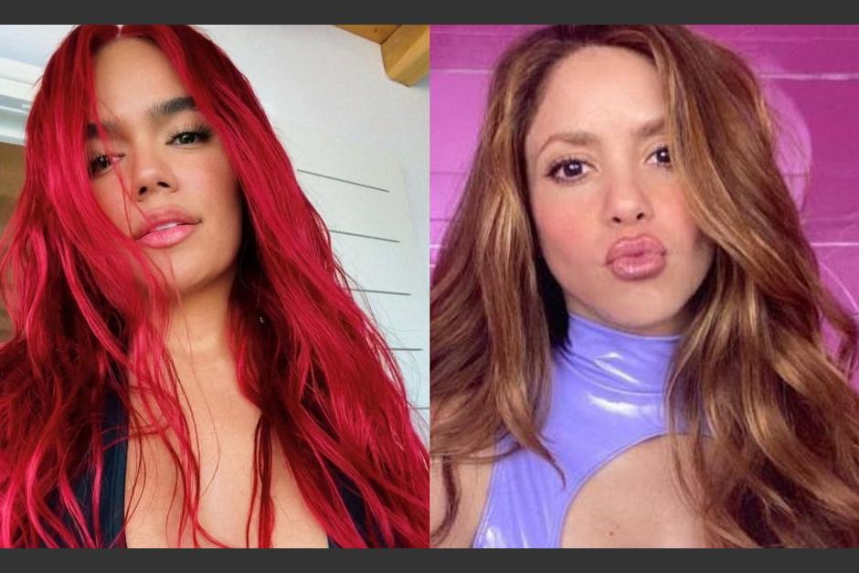 Karol G y Shakira revelan fecha del lanzamiento de su canción "TQG". (Foto: redes sociales) 