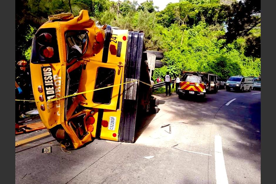 El accidente se registró la mañana de este 2 de julio. (Foto: CBMD)