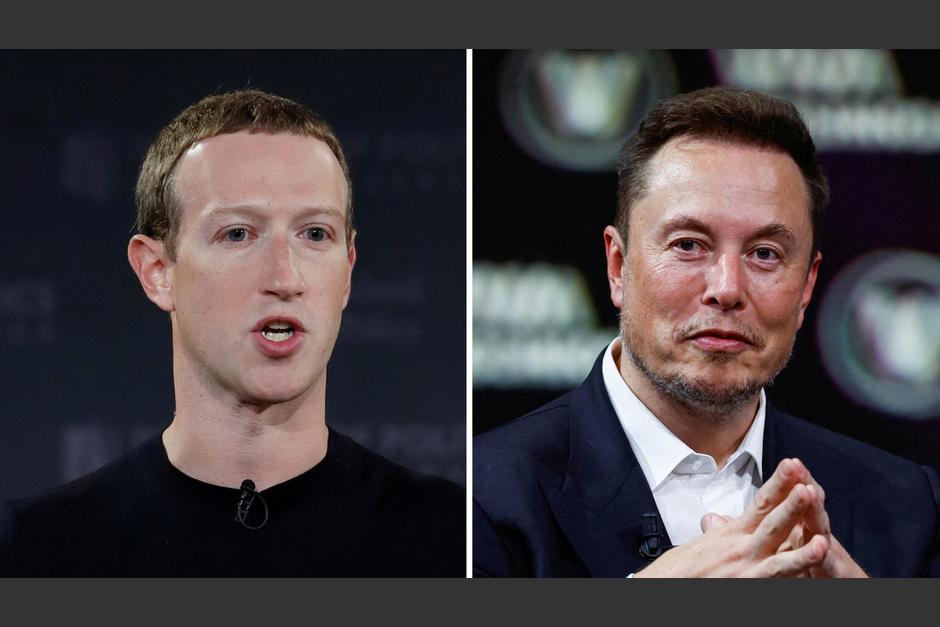 Fuertes tensiones entre Elon Musk y Mark Zuckerberg. (Foto: Sky news)