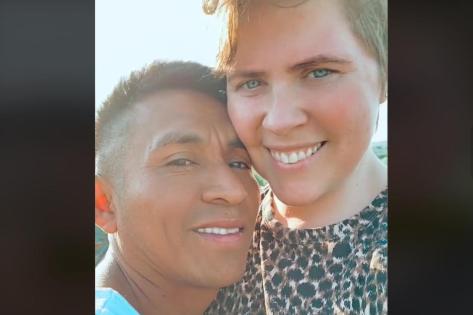 la pareja ha sorprendido en las redes sociales. (Foto: Tik Tok)