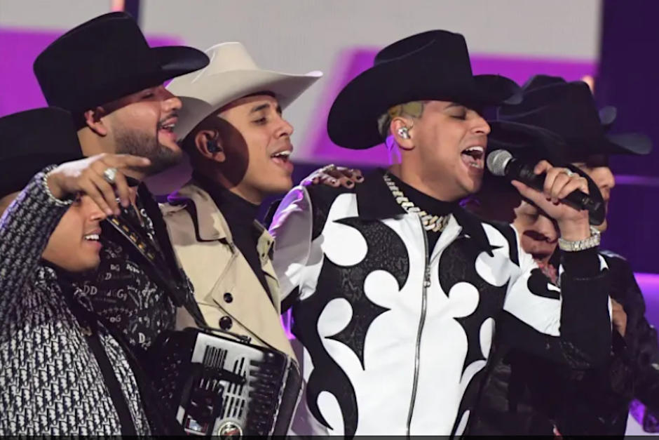 Así se vivió el concierto de Grupo Firme en Guatemala. (Foto: AFP)