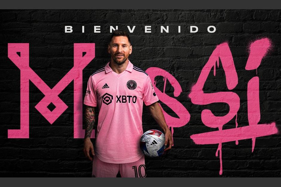 Lionel Messi se comprometió oficialmente con el Inter Miami. (Foto: Twitter/@InterMiamiCF)