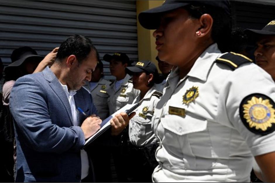 La FECI del MP realiza allanamientos en la sede del Movimiento Semilla. (Foto: AFP)