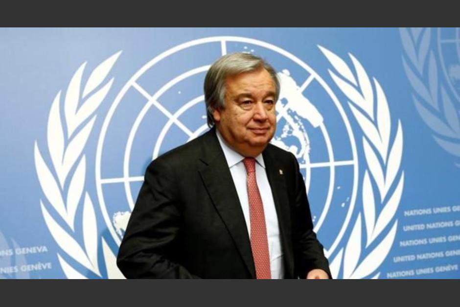 Antonio Guterres expresó preocupación por situación electoral en Guatemala. (Foto: AGN)