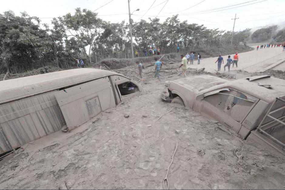 El 3 de junio de 2018 se registró una fuerte erupción del Volcán de Fuego que soterró una comunidad completa. (Foto: Archivo/Soy502)