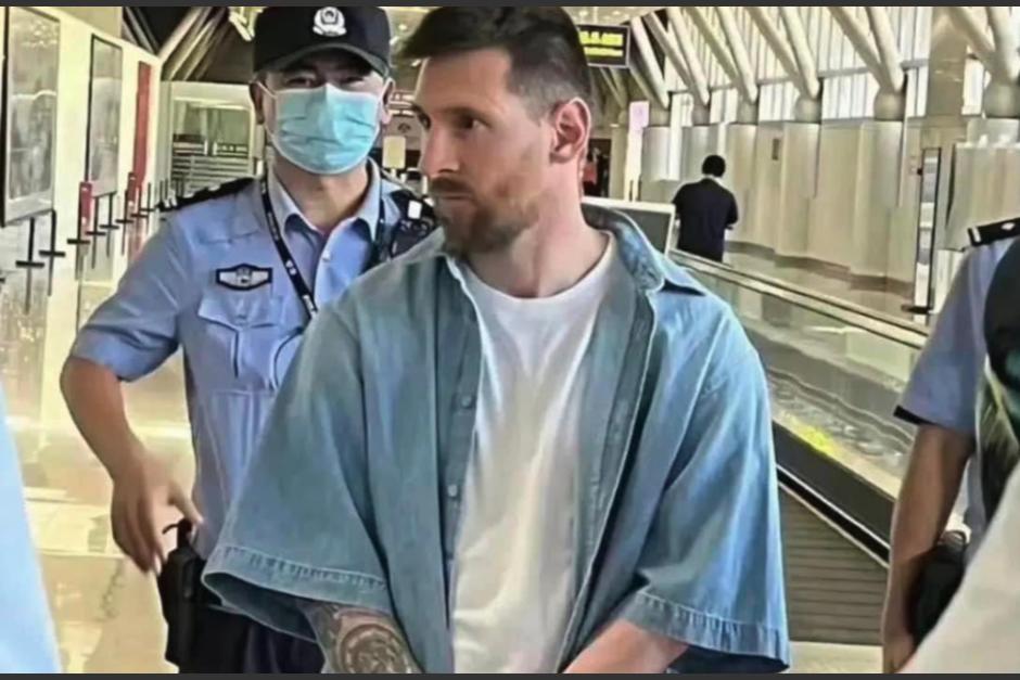 El 10 de la Selección de Argentina tuvo problemas en el aeropuerto. (Foto: captura pantalla)