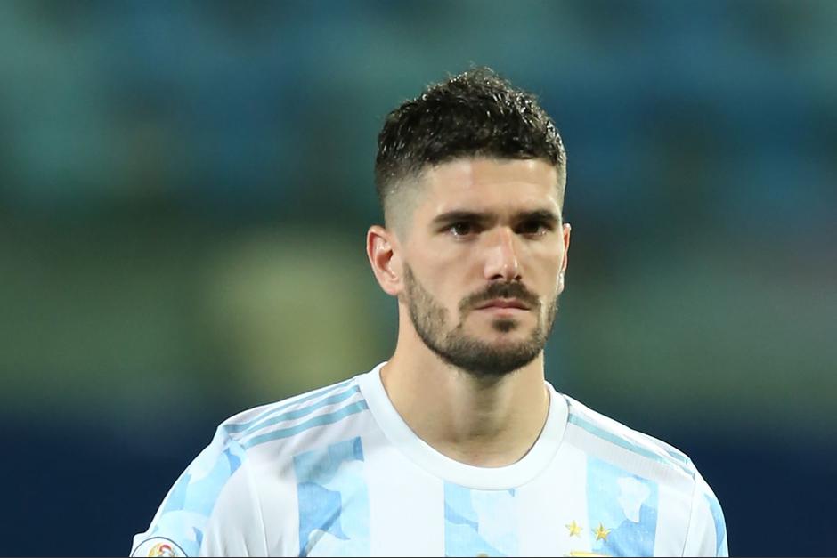 Rodrigo de Paul se cambió el look. (Foto: Getty Images)