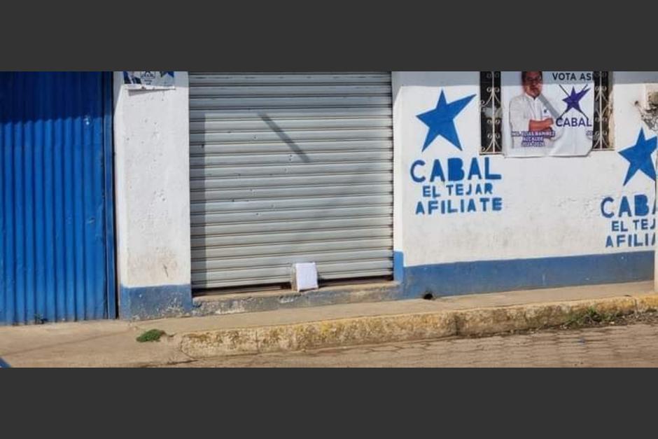 Atacan a balazos la sede del partido Cabal en El Tejar, Chimaltenango, esto se sabe. (Foto: El Espectador Guatemala)
