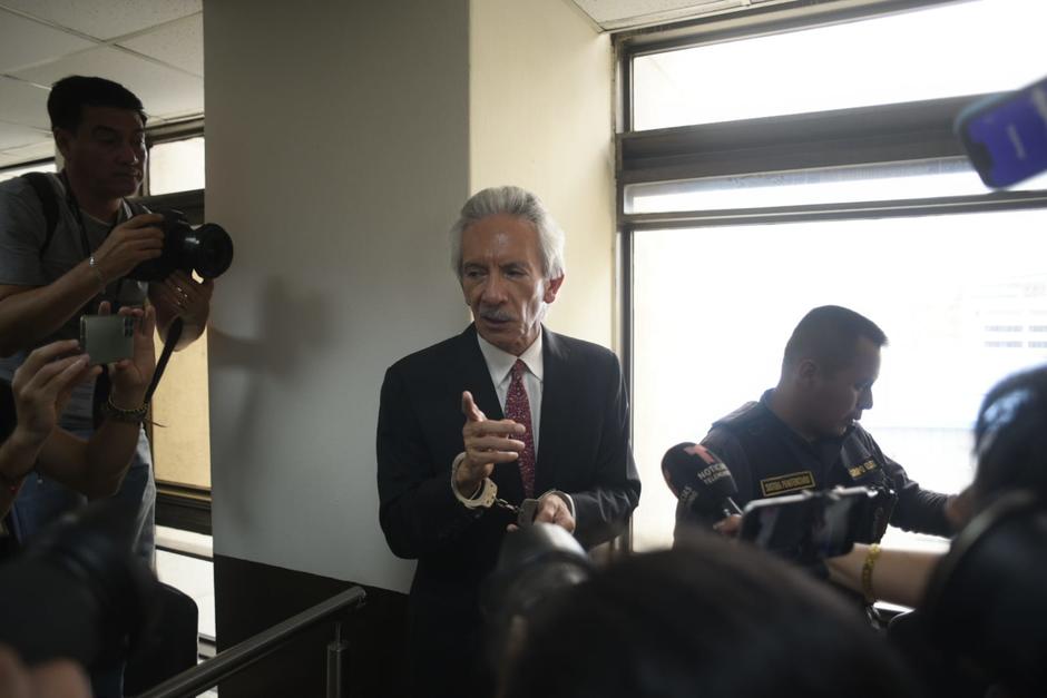 El periodista José Rubén Zamora insiste en su inocente. (Foto: Wilder López/Soy502)