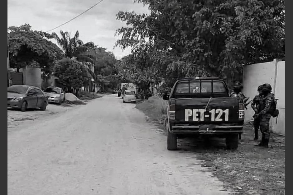 Las escalofriantes imágenes de la masacre ocurrida en Santa Elena, Petén. (Foto: Noti Santa Elena Petén)