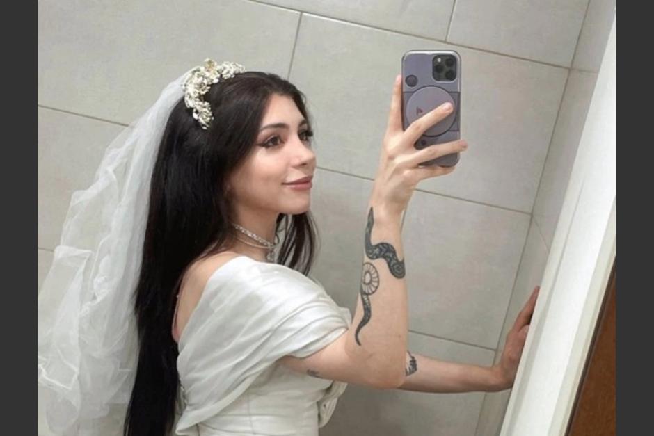 Influencer argentina se casó con ella misma y ahora quiere el divorcio. (Foto: redes sociales)