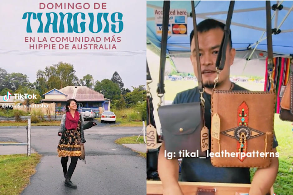 Un guatemalteco se viralizó por su labor artesanal en Australia. (Fotos: Hola soy Natasha)