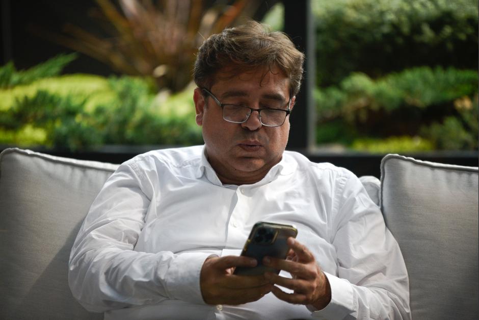 Carlos Pineda fue postulado como candidato a la presidencia por el partido Prosperidad Ciudadana. (Foto: Wilder López/Soy502)